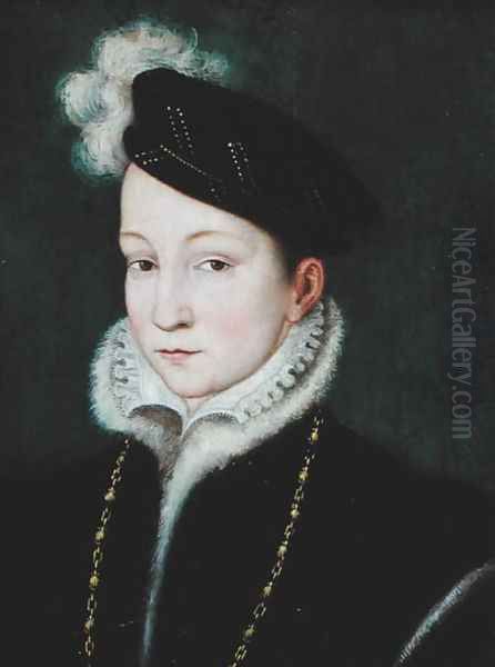 Francois II (1544-60) c.1553 Oil Painting by Francois Clouet