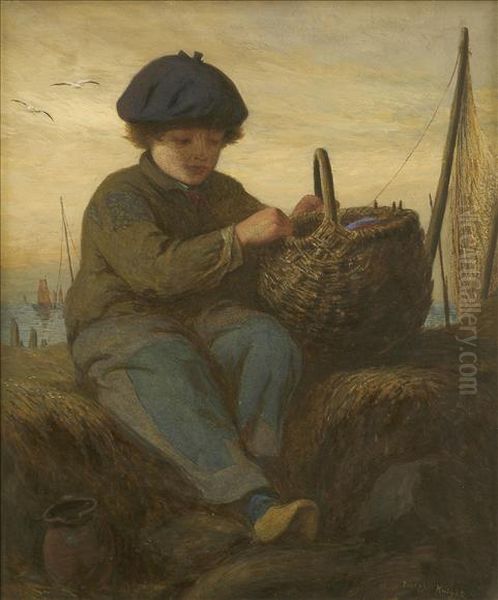 The Fisherboy Oil Painting by Joseph Knight