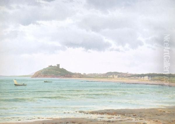 Criccieth, North Wales Oil Painting by Joseph Knight