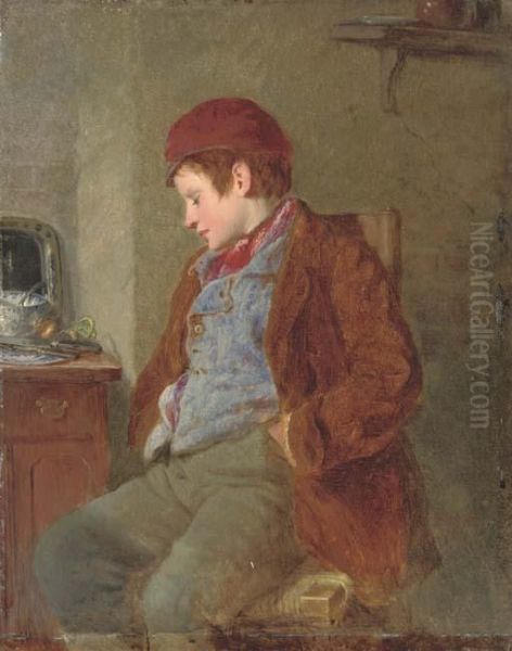 Forty Winks Oil Painting by William Henry Knight