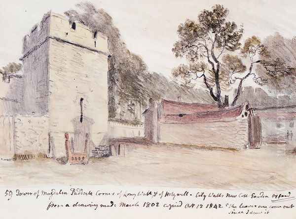 Magdalen Bridge And Tower, Oxford by Dr. William Crotch