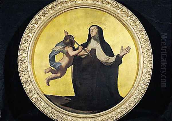 The Ecstasy of St. Theresa Oil Painting by Jean Baptiste de Champaigne