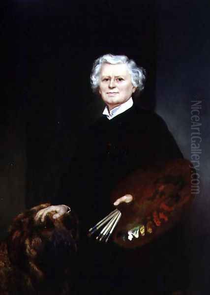 Portrait of Rosa Bonheur (1822-1899) Oil Painting by Madame Consuelo-Fould