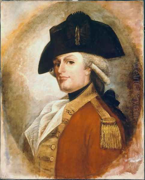 Captain William Raymond, 22nd Regiment of Foot, c.1790 Oil Painting by G.F. Chester