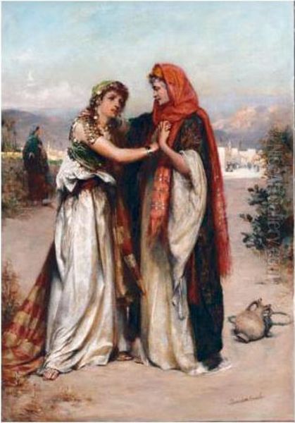 Consolation Oil Painting by Davidson Knowles