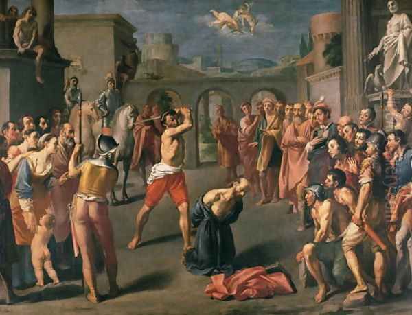 The Martyrdom of St.Paul Oil Painting by Franceschino Carracci