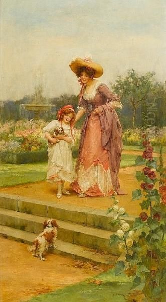 The Favourite Oil Painting by Georges Sheridan Knowles