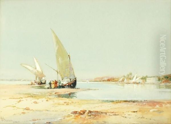 The Nile River Oil Painting by William Knox