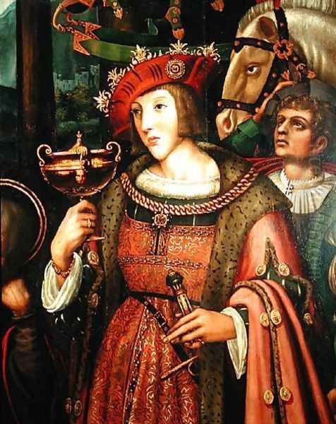 Ferdinand II (1452-1516) of Aragon Oil Painting by Marco (Marco Calbrese) Cardisco