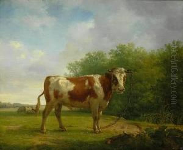 Entstanden Um 1810/12 (wahrscheinlich Wahrend Seiner Pariser Zeit) Oil Painting by Janbaptist Ii Kobell