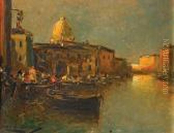 Amanecer En Venecia Oil Painting by Stephen Robert Koekkoek