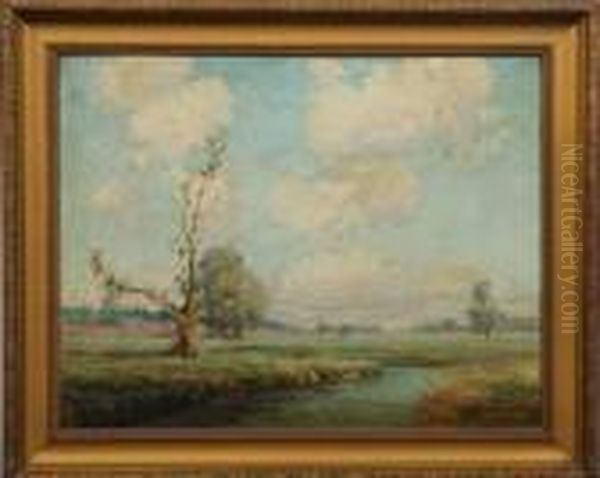 Landscape Oil Painting by Walter Koeniger