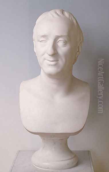 Denis Diderot Oil Painting by Marie-Anne Collot