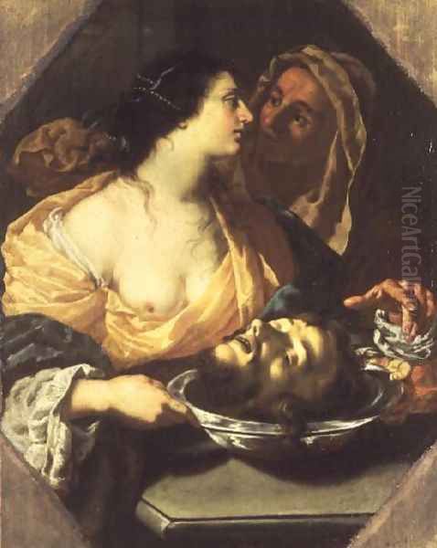 Judith and Holofernes Oil Painting by Sigismondo Coccapani