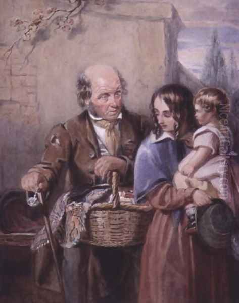 The Pedlar Oil Painting by Alexander Chisholm