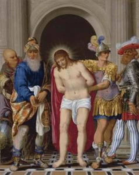 Ecce Homo Oil Painting by Johann Konig