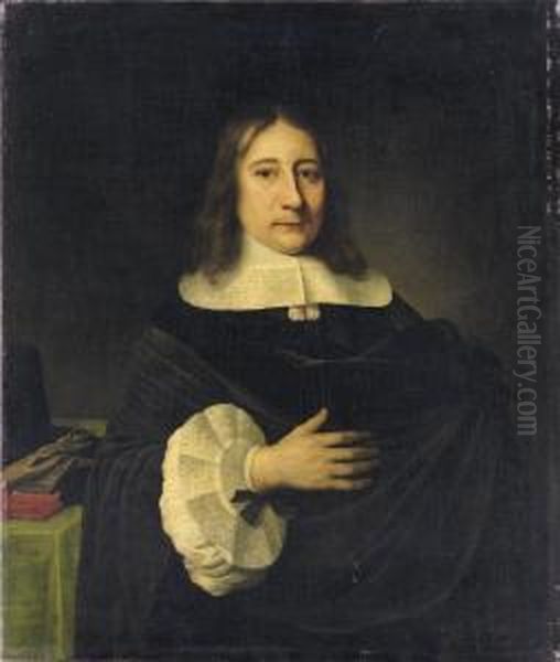 Portrait Of A Gentleman Oil Painting by Philips Koninck