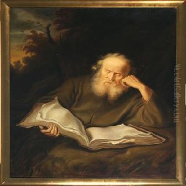 The Hermit Oil Painting by Salomon Koninck