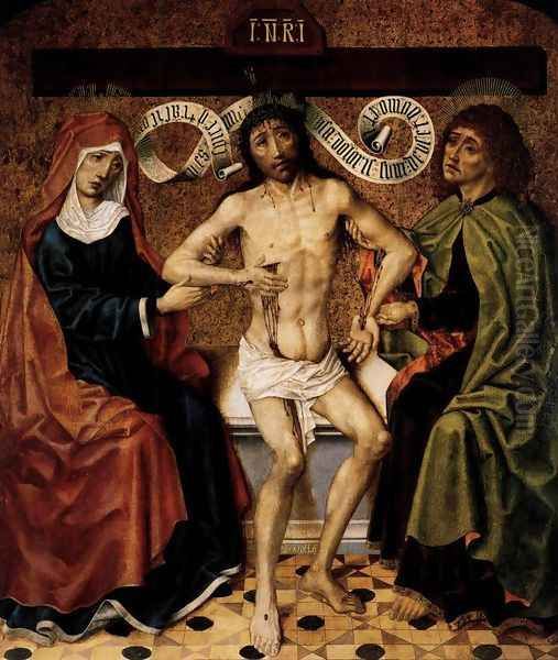 Pietà Oil Painting by Diego de la Cruz