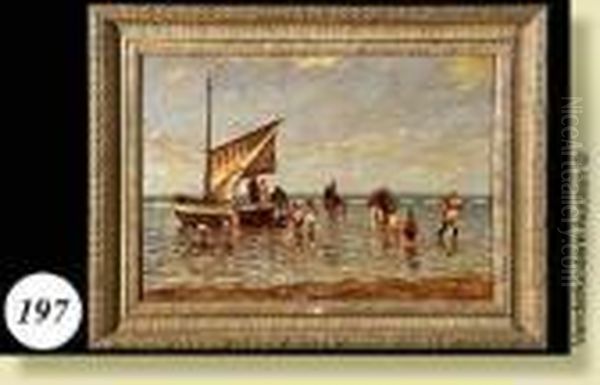 Le Retour De La Ballade En Mer Oil Painting by Cornelis Koppenol