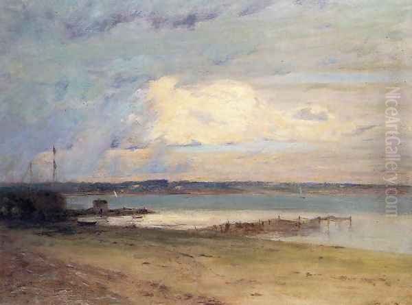 Coast of Connecticut Oil Painting by Walter Clark