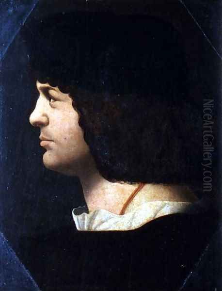 Portrait of a Man by Bernardino de' Conti