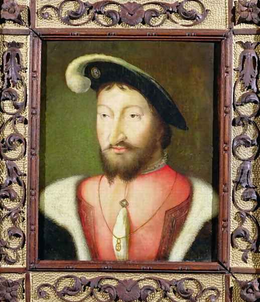 Francis I Oil Painting by Joos Van Cleve