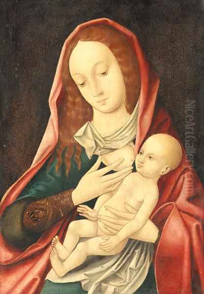 The Virgin and Child 3 Oil Painting by Joos Van Cleve