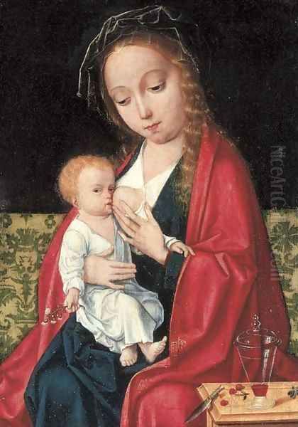 The Virgin and Child Oil Painting by Joos Van Cleve