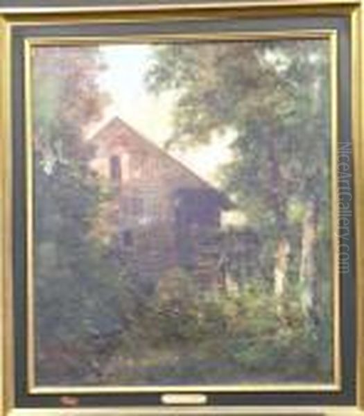 Mill At Smithtown, Long Island Oil Painting by Frederick William Kost