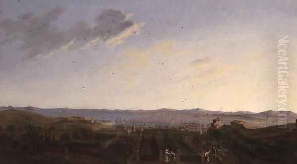 Marseilles Oil Painting by Jean-Baptiste Coste