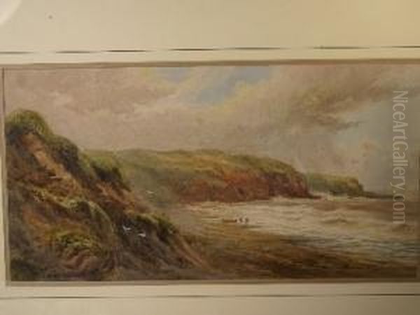 Penmaenmawr From Deganwy Oil Painting by Emil Axel Krause