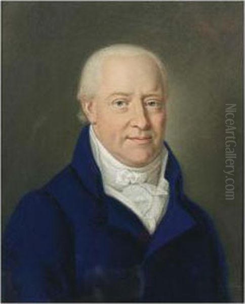 Portait Of Philipp Saint Andre Oil Painting by Johann Lorenz Kreul