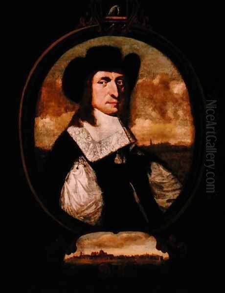 Portrait of Cornelius Steenwyck (d.1684), c.1668 Oil Painting by Hendrick (attr.) Couturier