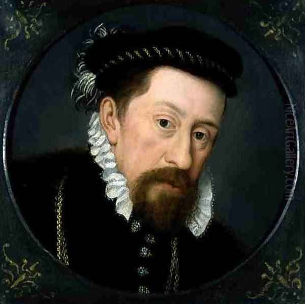 Portrait of The Duke of Montmorency (1493-1567) Oil Painting by (and workshop) Clouet, Francois