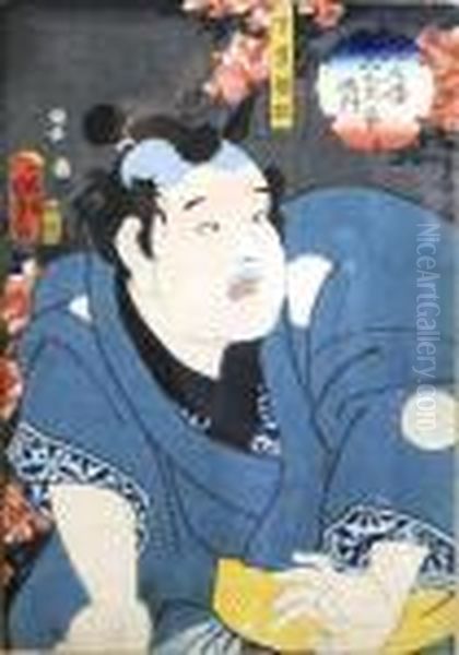 Acteur Oil Painting by Kunisada