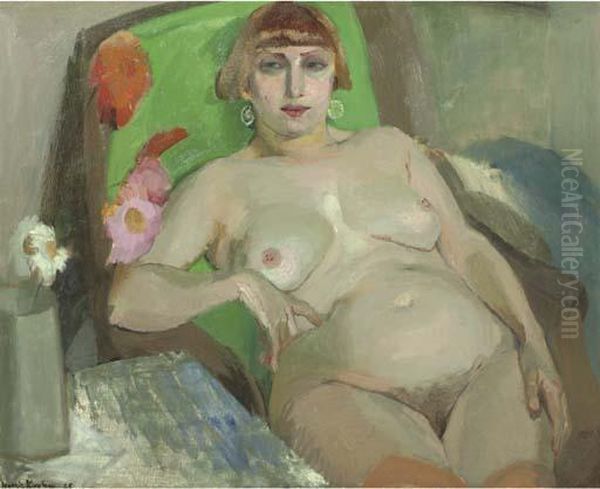 Nude Oil Painting by Harrie Kuyten