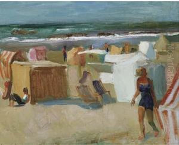 At The Beach by Harrie Kuyten