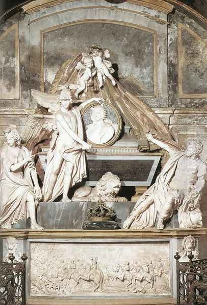 Tomb of Carlo Emanuele III Oil Painting by Filippo Collino