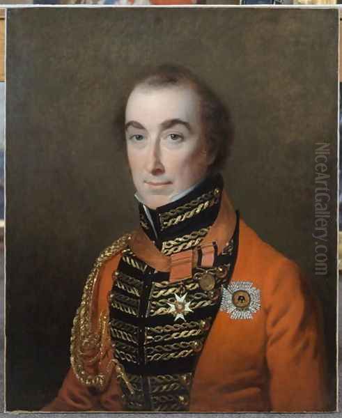 Major General Sir Jaspar Nicolls KCB (1778-1849) c.1827 Oil Painting by Noel Norman Carter