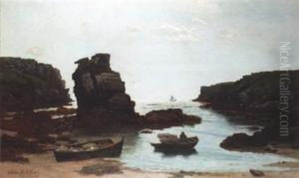 Ile De Groix Oil Painting by Elodie La Villette