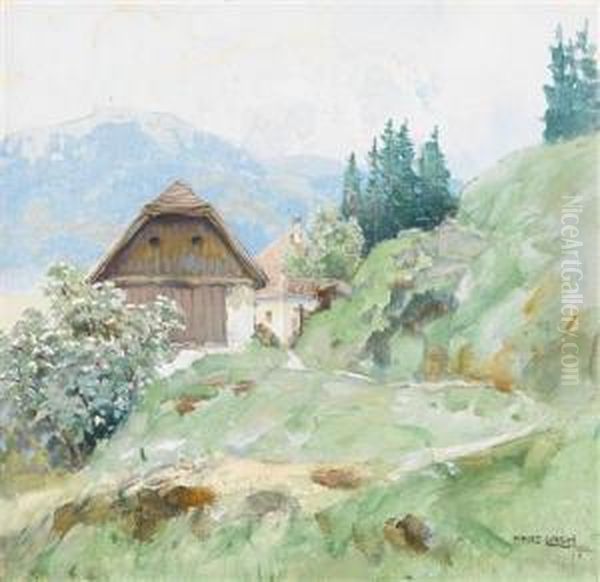 Almstuck Bei Friesach Oil Painting by Fritz Lach