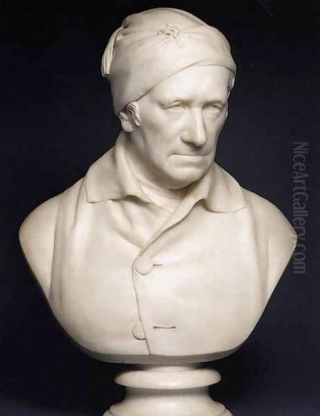 Bust of Revd. John Horne-Tooke Oil Painting by Sir Francis Legatt Chantrey