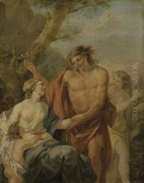 Bacchanale Oil Painting by Louis Lagrenee