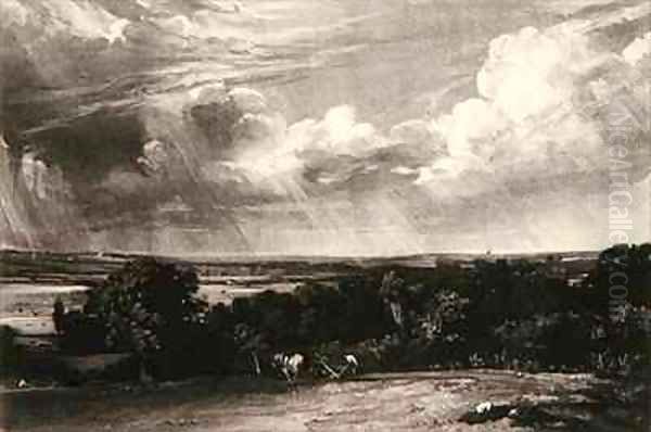 Summerland Oil Painting by John Constable