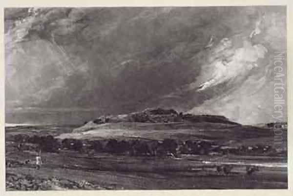 Old Sarum 2 Oil Painting by John Constable