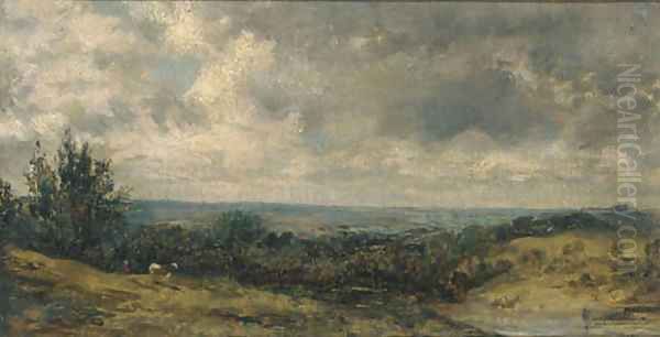 Hampstead Heath 2 Oil Painting by John Constable