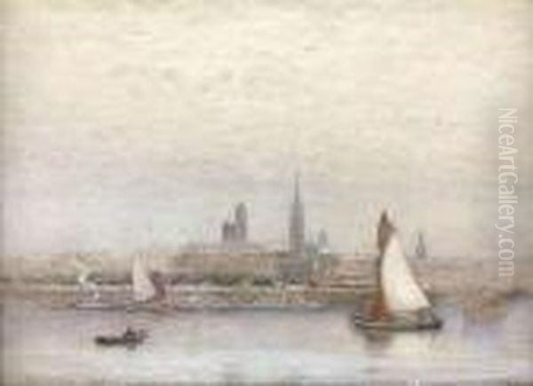 Rouen Oil Painting by James Garden Laing