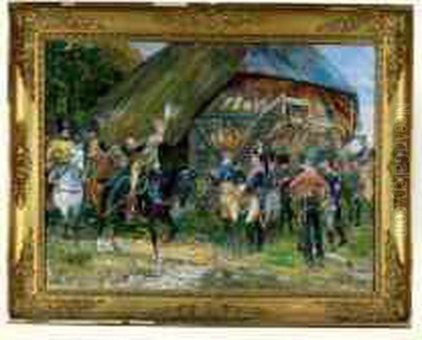 Scene Historique Militaire Oil Painting by Alphonse Lalauze