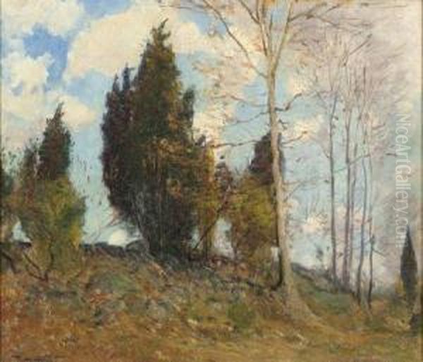 Coming Spring Oil Painting by Frederick Mortimer Lamb